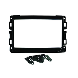 Moldura Fiamon 2 Din Toro/ Mobi Completo/ Uno Completo Black Piano