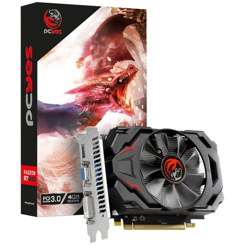 Placa de Video AMD R7 240 4GB PCYES 128bits GDDR5 - PJ7R240DR5