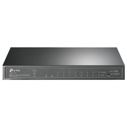 Switch Smart Gigabit Poe de 8 Portas C/ 2 Slots Sfp Jetstream Tl-sg2210p Smb