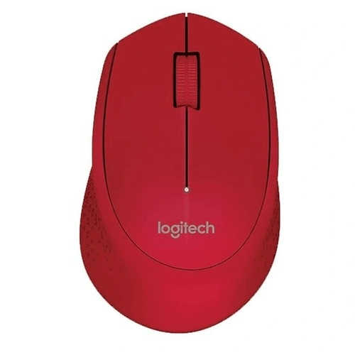 Mouse sem fio Wireless Logitech M280 Vermelho