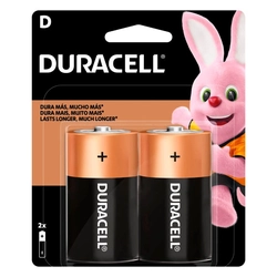 Pilha Alcalina d Mn1300 (com 2 Pilhas) Duracell