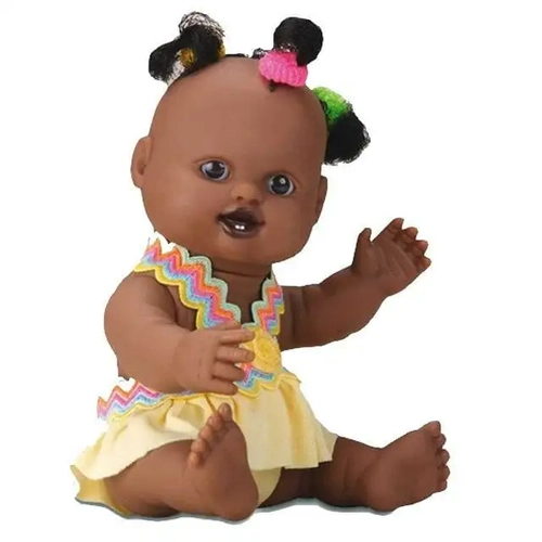 Boneca Petit New Collection Negra - Milk 