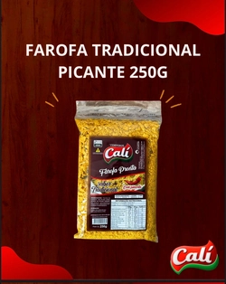 Farofa Pronta Sabor Tradicional Com Pimenta 250g