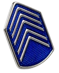 Divisa Em Metal - 1°Sargento