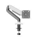 Suporte de Monitor Articulado C/ Mola Mecanica 17 a 32 - Cinza e Branco - Sm-051cb