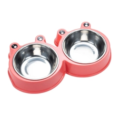 Comedouro Bebedouro Sapo para Cães e Gatos