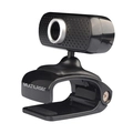 Webcam Multilaser 480P Mic USB Preto - WC051