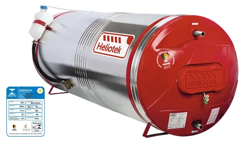 Reservatório Térmico - 500 Litros - Baixa Pressão - MK500 - INOX 444 - HELIOTEK