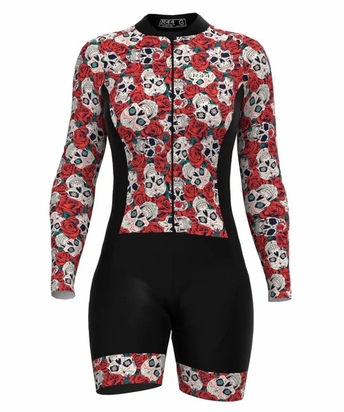 Macaquinho de Ciclismo Feminino Glicínia