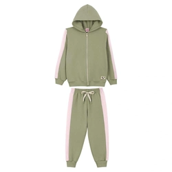 Conjunto Jaqueta e Calça em Moletom Lik Kids - Feminino