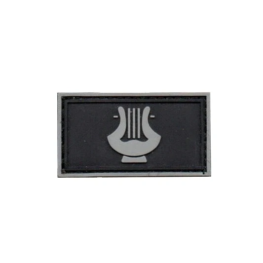 Divisa de Gola Músico Lira PM (Emborrachado)