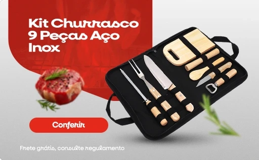 KIT CHURRASCO COMPLETO
