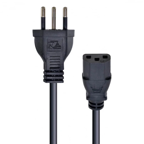 Cabo de Força Tripolar para Fonte 3x0,50 Mm 250v - 3 Mts (10 Un)