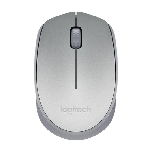 Mouse Logitech M170 Prata - Sem Fio - 910-005334-v