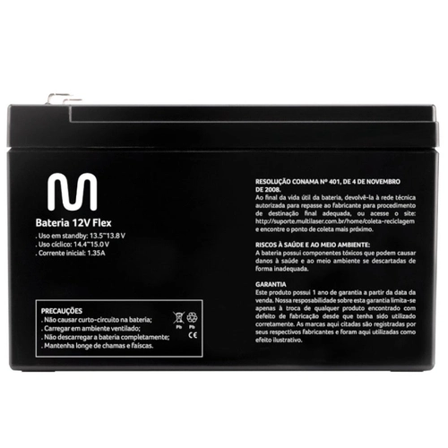 Bateria 12v Flex (seg)  En012a