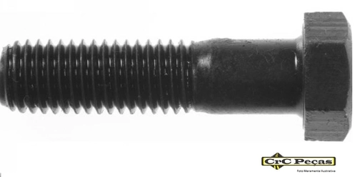 Parafuso Sextavado 5/8 X 8 Unc - Ferro Pólido