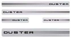 Soleira Protetora Duster 4 Peças Adesivo Resinado