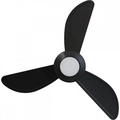 Ventilador De Teto Ventisol Mistral 3 Pás Preto Bivolt