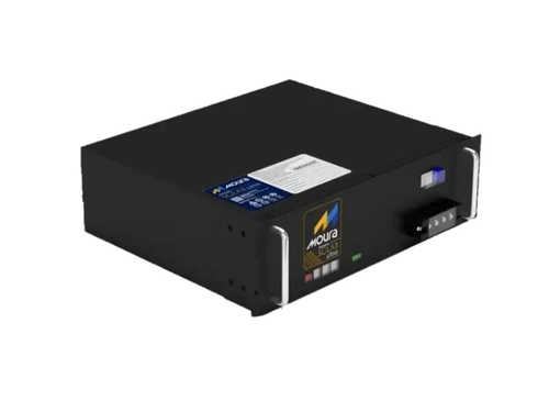 Bateria Solar Lítio 100Ah 48V 4,8 kWh - 48MLS100 - Moura