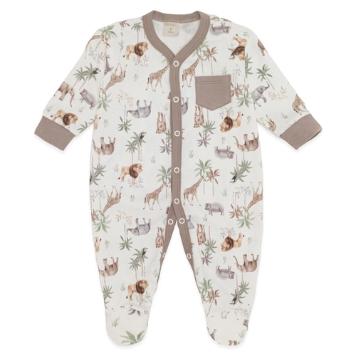 Macacão Manga Longa Estampado Suedine Masculino – Savana