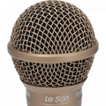 Microfone de Mão Dinâmico Leson Champanhe - LS58