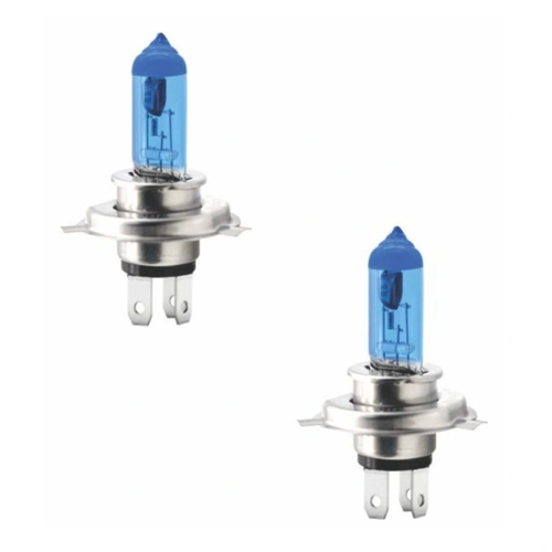 Par De Lampadas Halogena Super Brancas Code/tech One 12v H4 60/55w