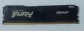 Memória Desktop 8gb ddr4 2666mhz Fury Beast kf426c16bb/8 - Kingston (U)