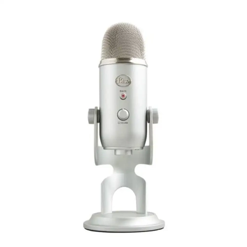 Microfone Condensador Usb Blue Yeti Prata - 988-000103