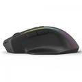 Mouse Gamer Redragon Swain Wireless Black 9 Botões Programáveis - M915rgb-wl