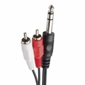 Cabo P10 Macho P/ 2 Rca 1.5m Ref. Le-1010