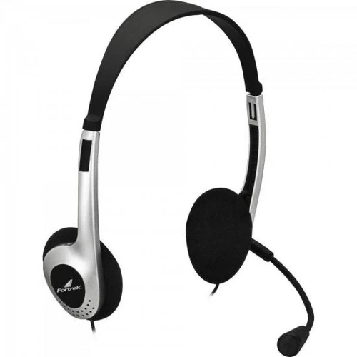 Fone Multimídia Hbl-101 Prata/preto Fortrek