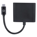 Adaptador Hub Vinik Usb-c Tipo-c x Usb-c Tipo-c Hdmi 4k Usb 3.0 20cm - Hchuc-20