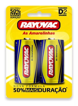 Pilha Comum Grande D2 Com 2 10298