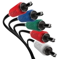 Cabo de Video 5 Rca m para 5 Rca m - 2 Mts - P5r-2