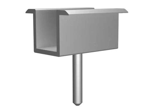 Estrutura Solar Fotovoltaico Estrutura 411832 Fixador Mid Clamp Para Estrut. Solar Solo Rs-294 Com Acessorios