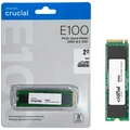 SSD 2TB, M.2 Nvme, Crucial E100 Leitura Até 5000mb/s - Ct2000e100ssd8