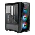 Gabinete Gamer Cooler Master CMP 520 ARGB, Mid Tower, Vidro, s/ Fonte, 3x Fans, CP520-KGNN-S00