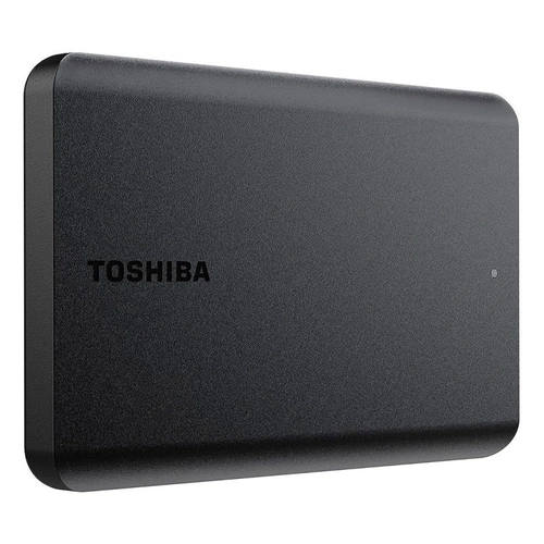 Hd Externo Toshiba 1tb Canvio Basics Preto Fosco -  Hdtb510xk3aa