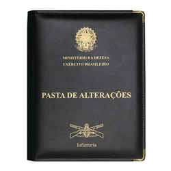 Pasta de Alterações C/50 Plásticos (Infantaria)