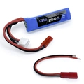 Bateria Lipo ULTRA - 7.4V/2S - 250mAh - 20C - Pistola AEP  - (Leão)