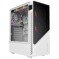 Gabinete Gamer Pcyes Set White Ghost - Gswgpbr
