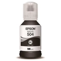 Refil De Tinta Epson T504 7.5k Preto - T504122-br
