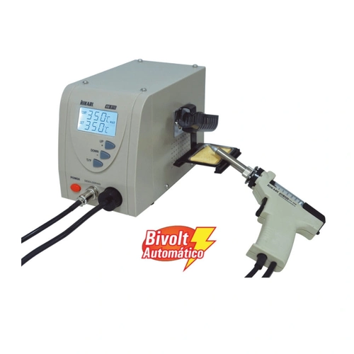 Estação Dessoldadora Hikari Hk-915 Bivolt