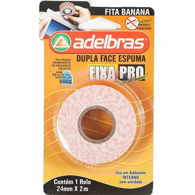 Fita Dupla Face (Adelbras)