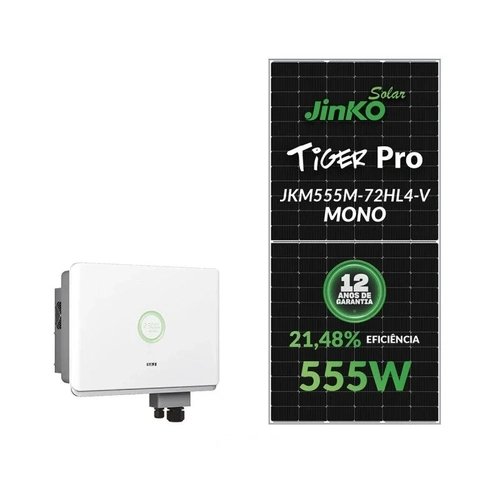 Gerador Solar Saj 19,43 Kwp Tri. 380v Fibromadeira (15k/555w)