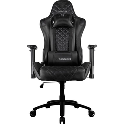 Cadeira Gamer Profissional TGC12 Preta THUNDERX3