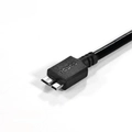 Cabo para Hd Externo Usb a 3.0 Macho para Micro Usb b 3.0 (10 Pinos) Macho 28awg Puro Cobre 3 Metros - Puamcm3-3