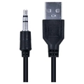 CAIXA DE SOM VINIK 2.0 USB VS-01 PRETO(5V 2X 1W) - 29384