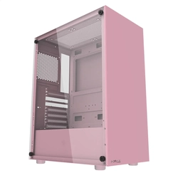 GABINETE HYRAX ATX HGB200P ROSA 