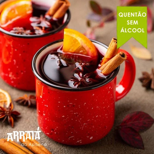 QUENTÃO SEM ÁLCOOL  – ARRAIÁ DA APOENA
